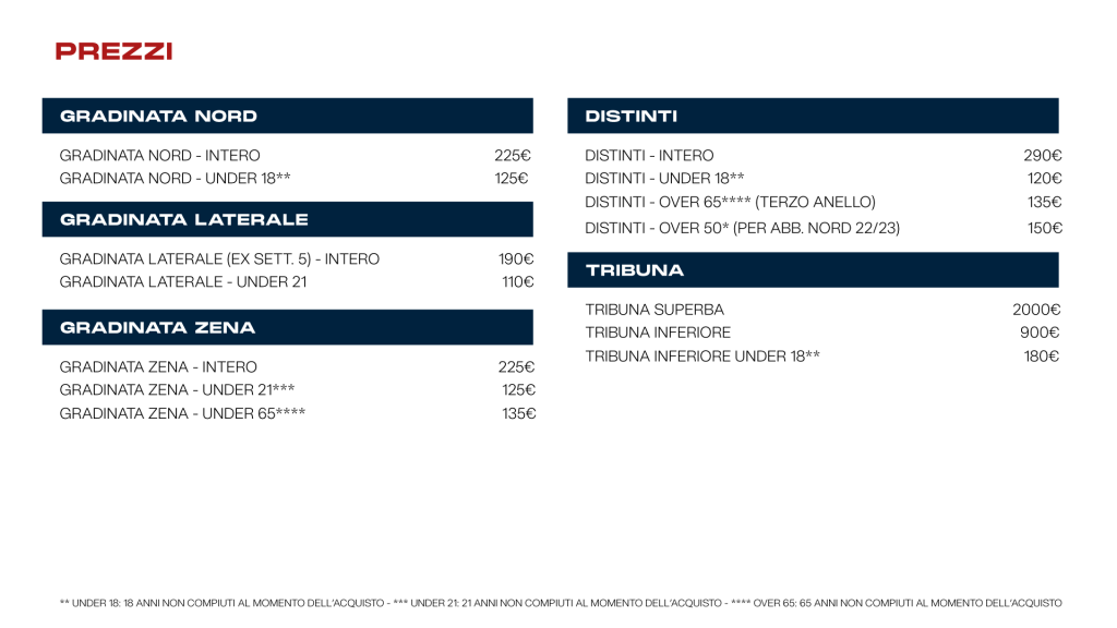 Genoa CFC Tickets, 2023-24 Genoa Schedule