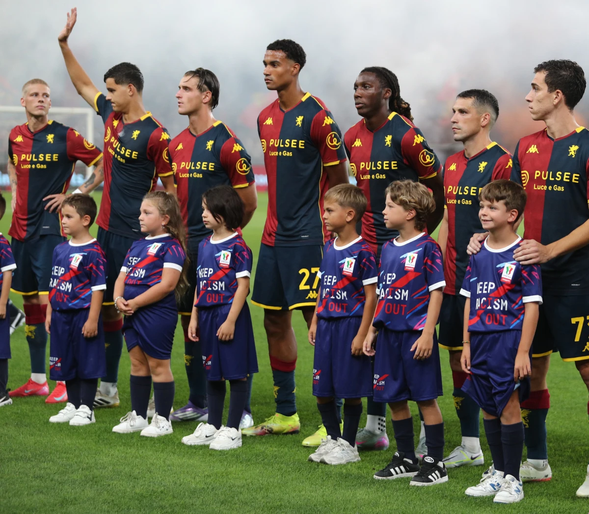Bimbi in campo