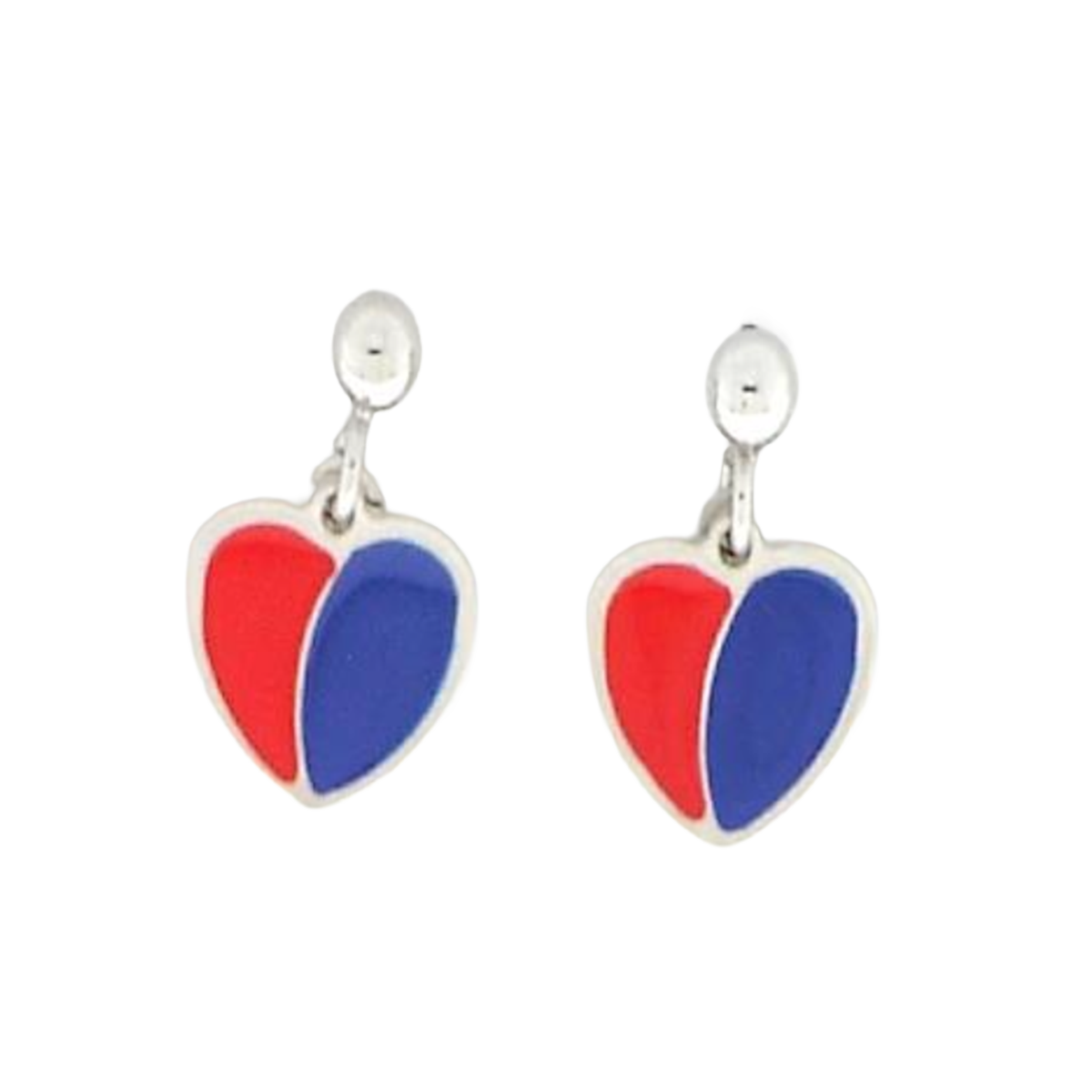 Orecchini A Pinguino In Argento Sterling Con Smalto, Fatti A Mano UK, Regalo In Confezione Lino