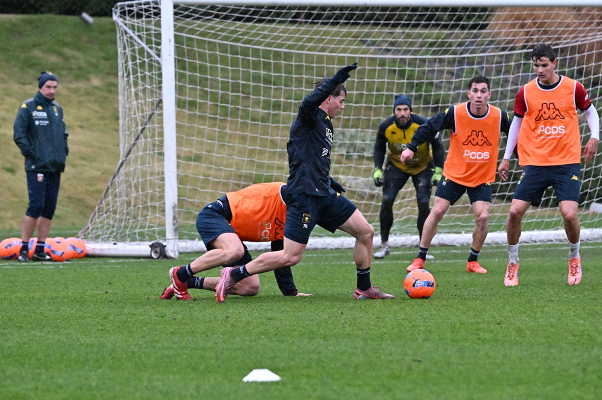 Prima sessione per l’incontro con l’Atalanta