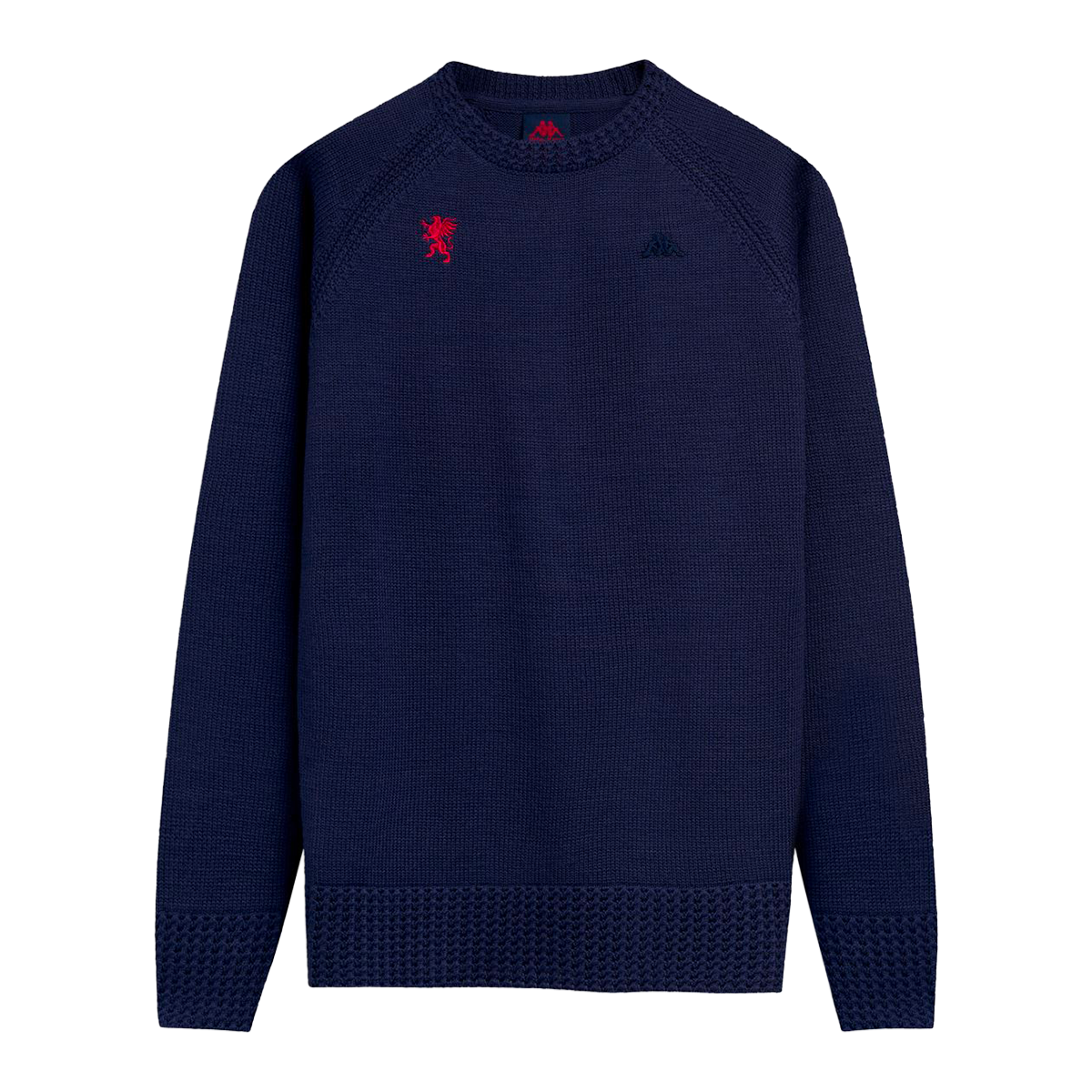 Maglione Girocollo Blu Robe di Kappa