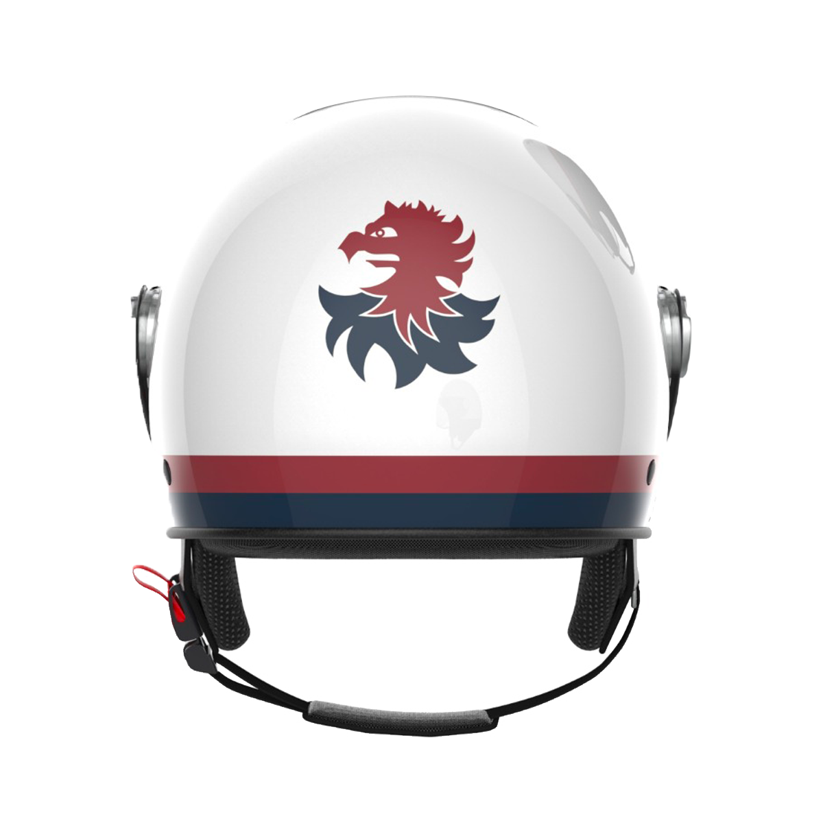 Casco Genoa Gallinaccio Bianco