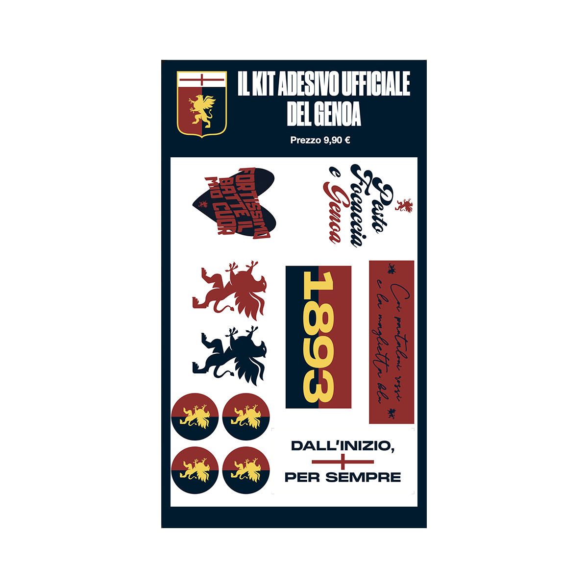 Kit adesivi Genoa