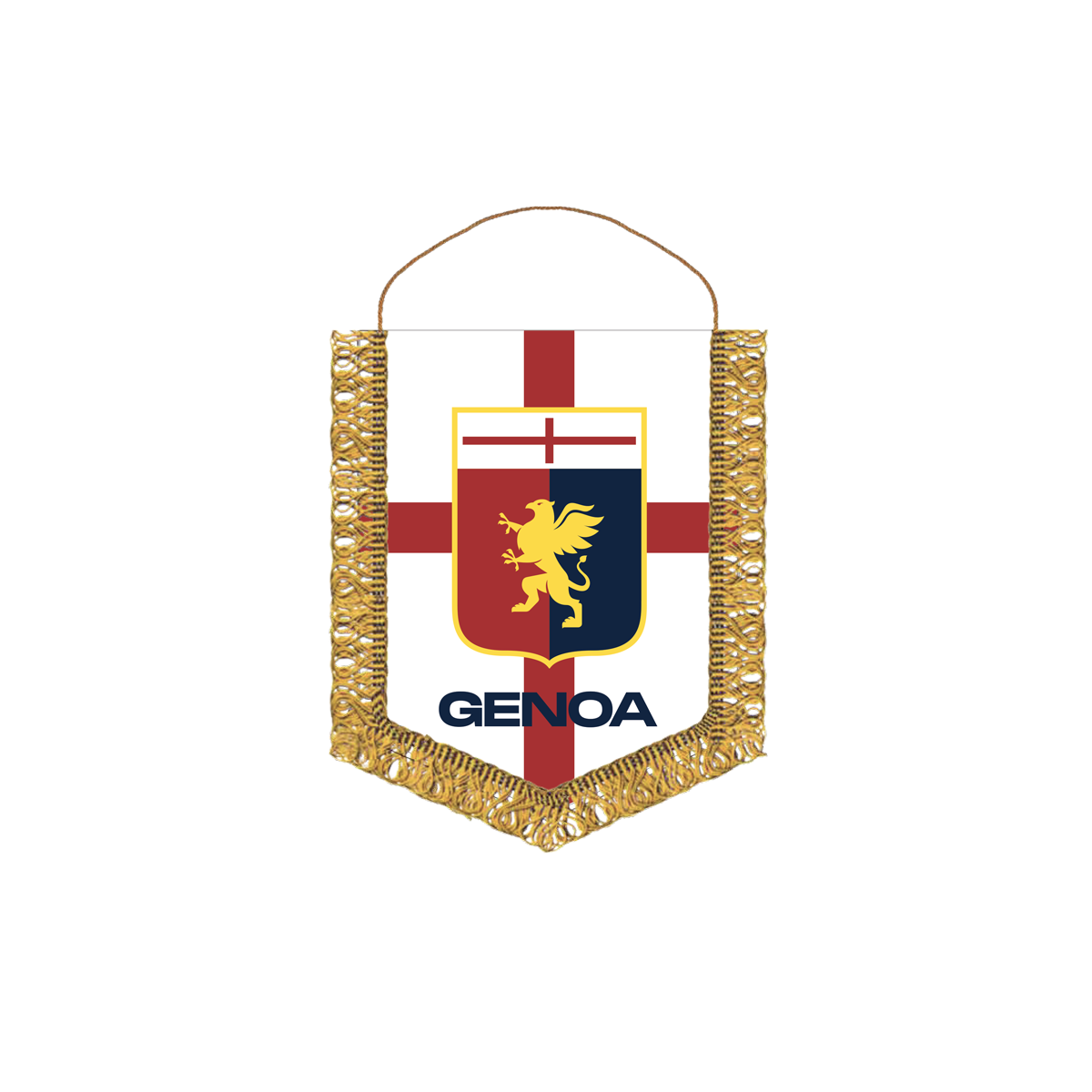 Gagliardetto pentagonale Away small